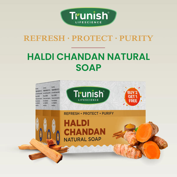 Haldi Chandan Glycerin Soap