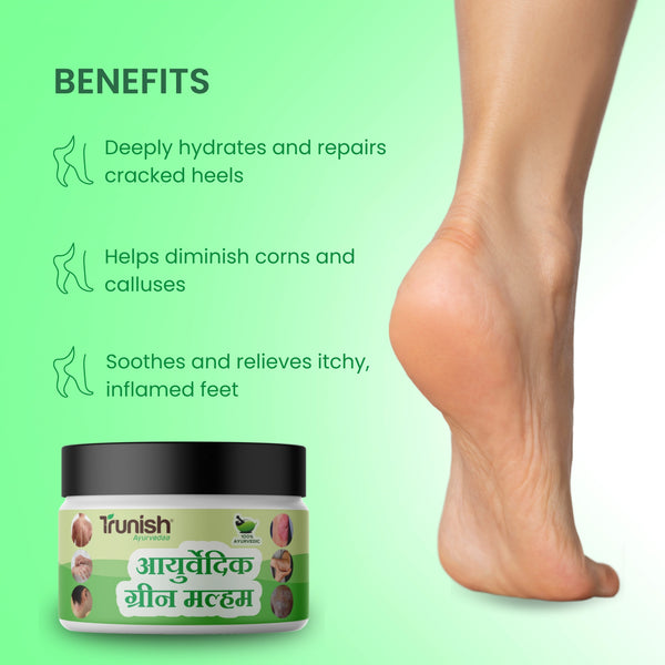 Ayurvedic Green Malham with Free Crack Feel Cream