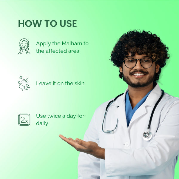 Ayurvedic Green Malham with Free Crack Feel Cream