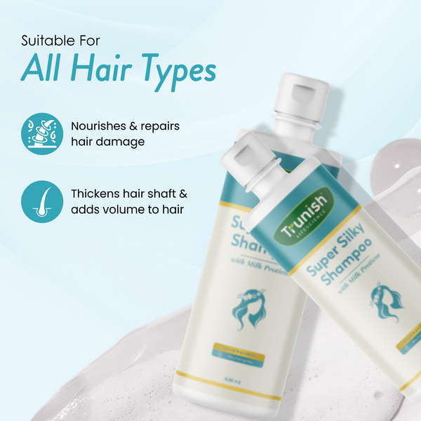Super Silky Shampoo with Milk Proteins