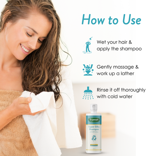 Super Silky Shampoo with Milk Proteins