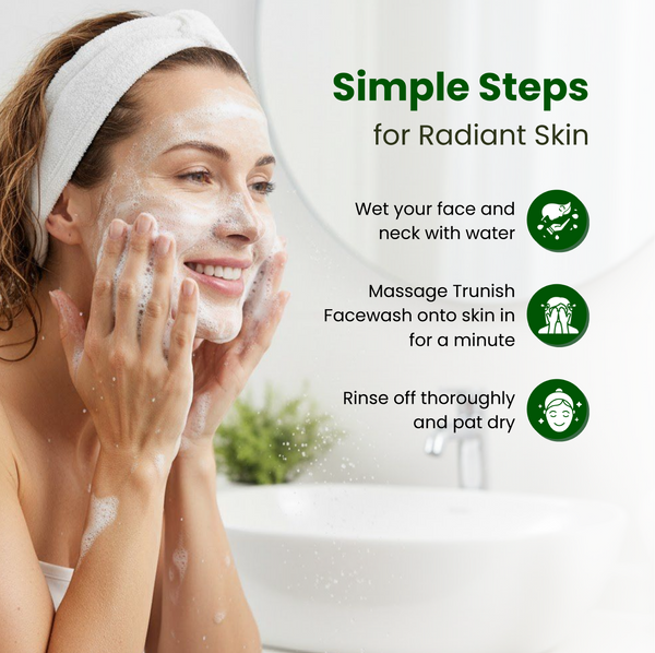 Rejuvenating Neem, Turmeric & Olive Oil Face Wash