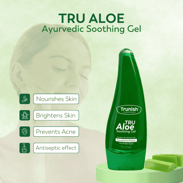 Tru Aloe Gel - Trunish Lifescience Lotions & Moisturizers