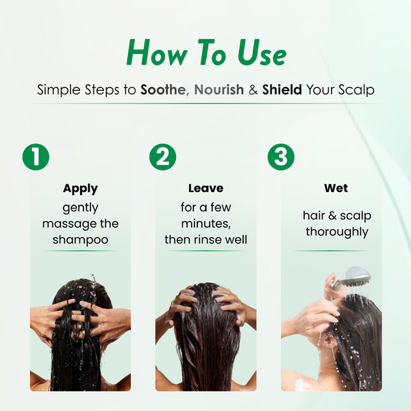 Super Shiny Shampoo with Charcoal & Aloevera