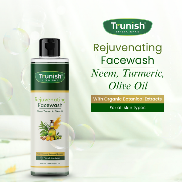 Rejuvenating Neem, Turmeric & Olive Oil Face Wash
