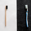 Natural Bamboo Toothbrush with Charcoal Infused Bristles